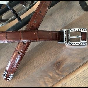 Brighton 1996 ..... leather belt & buckle